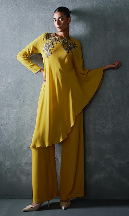 Namrata Joshipura Peizuli Embellished Asymmetric Tunic 