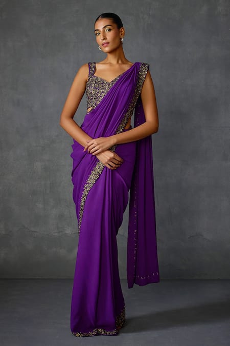 Namrata Joshipura Blossom Pre-Draped Saree Set 