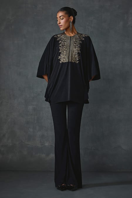 Namrata Joshipura Lattice Floral Embellished Tunic With Pant 