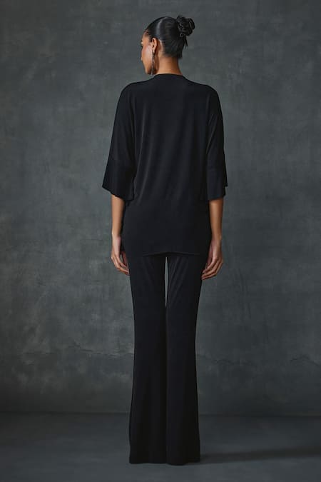 Namrata Joshipura Lattice Floral Embellished Tunic With Pant 