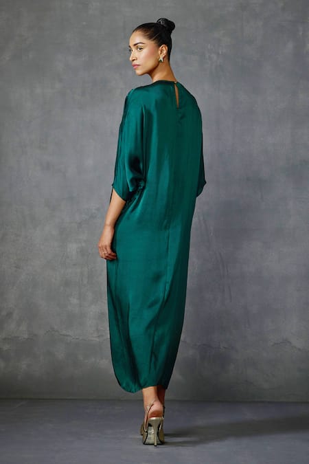 Namrata Joshipura Lattice Floral Hand Embellished Dress 