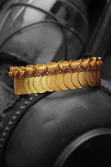 SUHANI PITTIE Roman Layered Coin Embellished Cuffs 