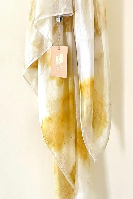 Jasmine Bains Tuberoses Printed Scarf 