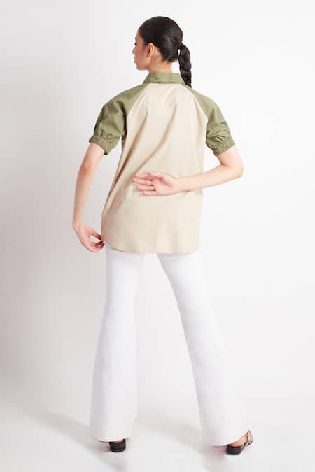 Richaa Goenka Make It Happen Embroidered Shirt 