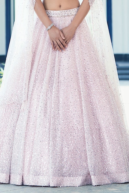 Buy Basanti - Kapde Aur Koffee Pink Net, Silk Crystals, Pearls, Sequins Sweetheart Neck Embroidered Lehenga Set Online at Aza Fashions Buy_Basanti - Kapde Aur Koffee_Pink Net, Silk Crystals, Pearls, Sequins Sweetheart Neck Embroidered Lehenga Set _Online_at_Aza_Fashions