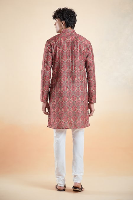 Arihant Rai Sinha Paisley Pattern Straight Kurta 
