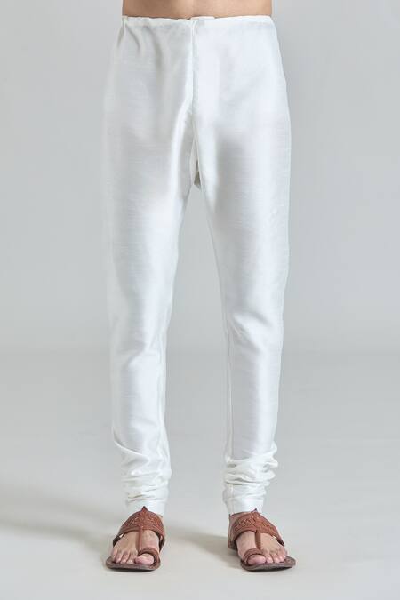 Buy Arihant Rai Sinha Green Silk, Faux Leather Diamond Tile Print Nehru Jacket Set Buy_Arihant Rai Sinha_Green Silk, Faux Leather Diamond Tile Print Nehru Jacket Set