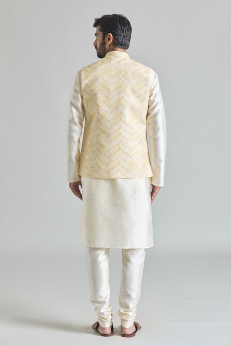 Arihant Rai Sinha Wave Sequined Nehru Jacket 