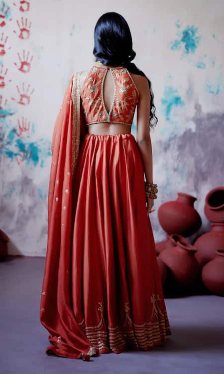 Deep Thee Zardozi Embroidered Lehenga Set 