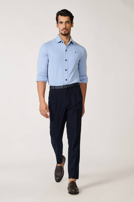 S&N by Shantnu Nikhil Front Buttoned Collared Shirt 