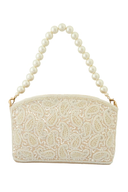 Boxwish By Bhumika Paisley Embroidered Bag 