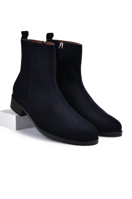 Wednesday Lifestyle Lord Plain Suede Leather Boots 