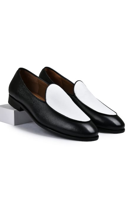 Wednesday Lifestyle New York Contrast Patch Belgian Loafers 