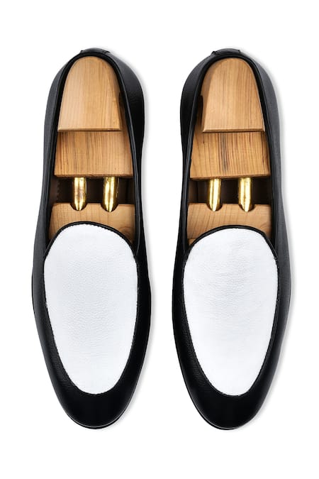 Wednesday Lifestyle New York Contrast Patch Belgian Loafers 