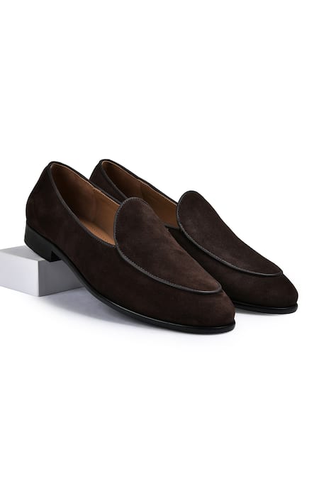 Wednesday Lifestyle New York Suede Leather Belgian Loafers 