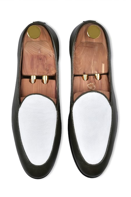 Wednesday Lifestyle New York Plain Contrast Patch Belgian Loafers 