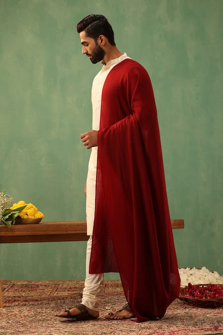 Dusala Cohen Solid Woven Shawl 