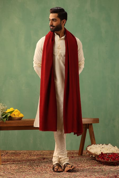 DUSALA Cohen Solid Woven Stole 