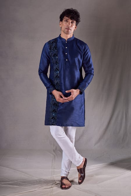 Arihant Rai Sinha Cutdana Placement Embroidered Kurta Set 