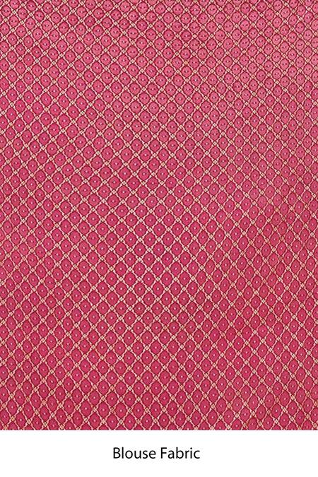 Naaritva India_Green Handloom Woven Floral Vine Border Banarasi Saree With Running Blouse _Online_at_Aza_Fashions