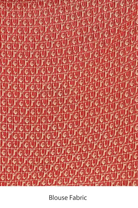 Naaritva India Wine Handloom Cotton Floral Border Woven Banarasi Saree With Running Blouse Online at Aza Fashions Naaritva India_Wine Handloom Cotton Floral Border Woven Banarasi Saree With Running Blouse _Online_at_Aza_Fashions