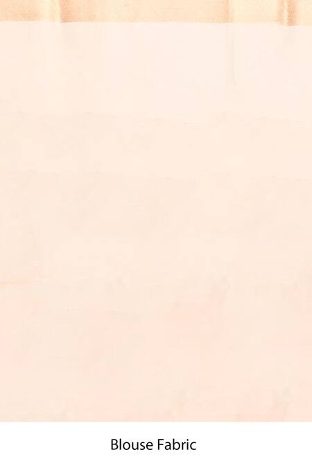 Shop_Naaritva India_Gold Tissue Embroidery Banarasi Tear Drop Woven Saree With Running Blouse _Online_at_Aza_Fashions