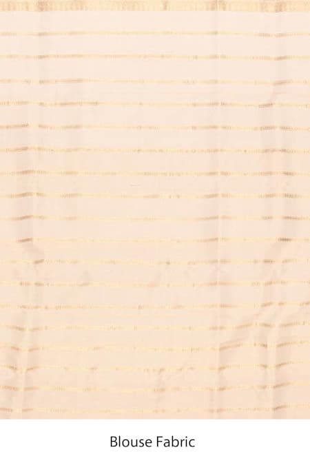 Shop_Naaritva India_Gold Tissue Geometric Woven Banarasi Saree With Running Blouse _Online_at_Aza_Fashions