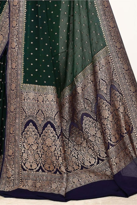 Buy Naaritva India Black Handloom , Bandhej Woven Banarasi Saree With Running Blouse Online at Aza Fashions Buy_Naaritva India_Black Handloom , Bandhej Woven Banarasi Saree With Running Blouse _Online_at_Aza_Fashions