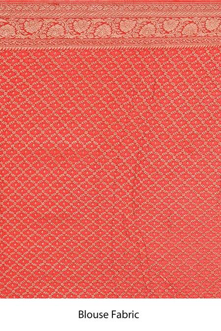 Shop_Naaritva India_Black Crepe Contrast Floral Veli Detailed Banarasi Saree With Running Blouse _Online_at_Aza_Fashions