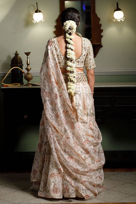 Payal Singhal Sultana Forest Whisper Print Lehenga Set 