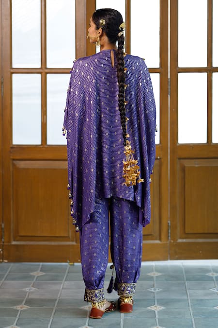 Payal Singhal Razia Embroidered Kaftan With Salwar 