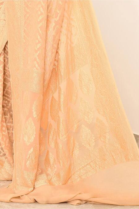 Shop Naaritva India Cream Handloom Cotton Embroidery Banarasi Saree With Running Blouse Online at Aza Fashions Shop_Naaritva India_Cream Handloom Cotton Embroidery Banarasi Saree With Running Blouse _Online_at_Aza_Fashions