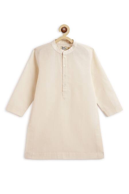 Shop Tiber Taber Cream Cotton Self Design Woven Bundi Kurta Set Online at Aza Fashions Shop_Tiber Taber_Cream Cotton Self Design Woven Bundi Kurta Set _Online_at_Aza_Fashions