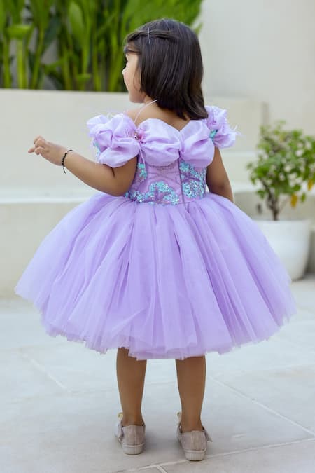 Janyas Closet Sequin Embroidered Dress 