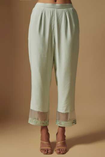 Asaga Blue Organza, Chanderi, Muslin Sequins, Cut Work, Zentangle Kurta Pant Set Online at Aza Fashions Asaga_Blue Organza, Chanderi, Muslin Sequins, Cut Work, Zentangle Kurta Pant Set _Online_at_Aza_Fashions