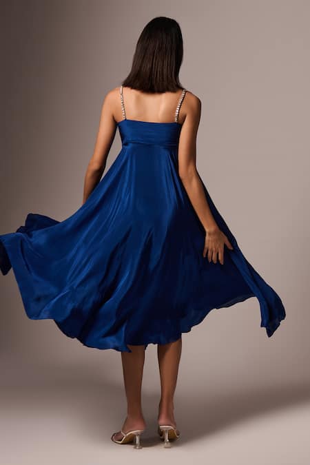 Emblaze Stone Embellished Strappy Dress 