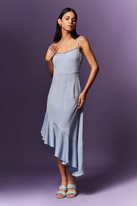 Emblaze Stone Neckline Embellished Dress 