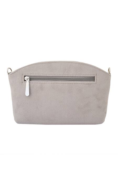 Buy Boxwish By Bhumika Grey Sequins, Beads Paisley Embroidered Bag Online at Aza Fashions Buy_Boxwish By Bhumika_Grey Sequins, Beads Paisley Embroidered Bag _Online_at_Aza_Fashions