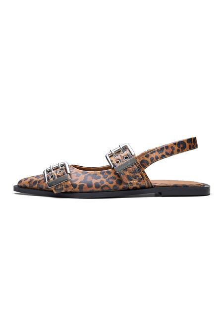 Buy Dang Shoes Multi Color Juliana Leopard Pattern Ballerina Flats Online at Aza Fashions Buy_Dang Shoes_Multi Color Juliana Leopard Pattern Ballerina Flats _Online_at_Aza_Fashions