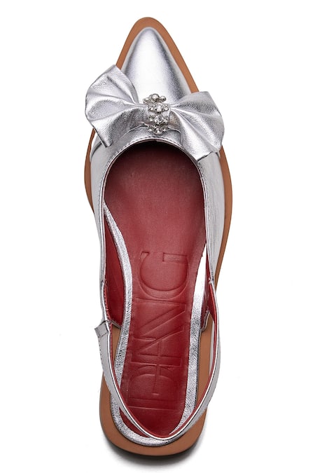 Dang Shoes Juliana Bow Embellished Ballerina Flats 