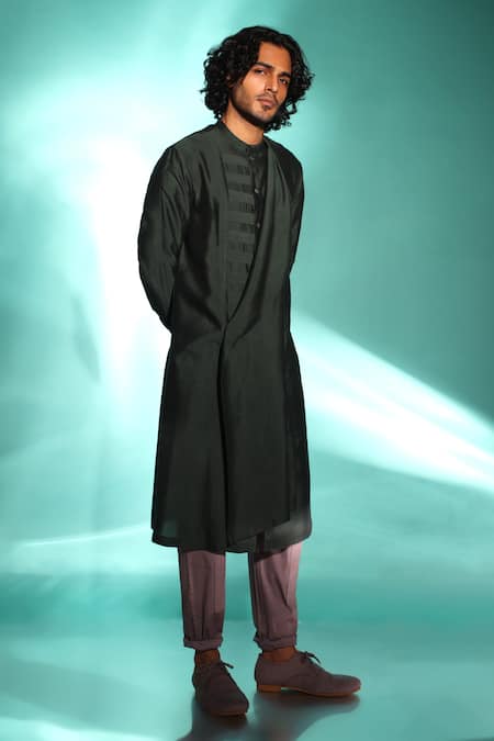 studio error Draped Flap Kurta 