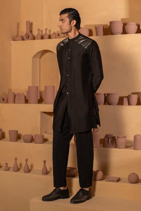 studio error Double Layered Panel Kurta 