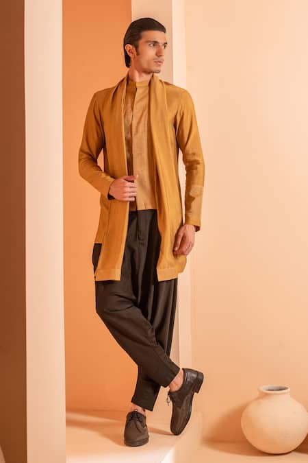 studio error Draped Short Kurta 