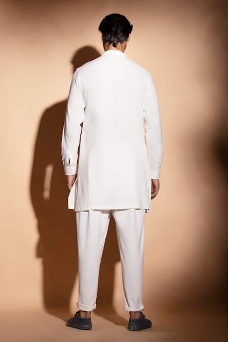 Studio Error Hand Embroidered Front Layered Kurta 