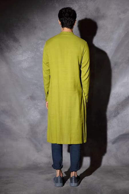 Studio Error Thread Hand Embroidered Cross Kurta 