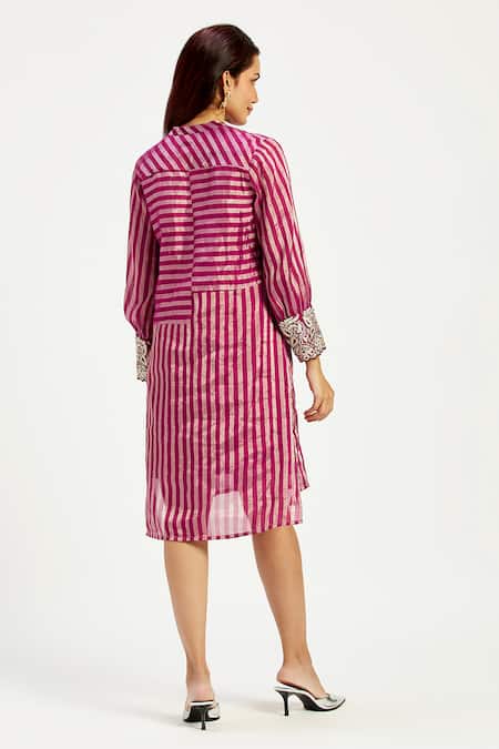 Madder Much Simona The Tetris High Low Dress 