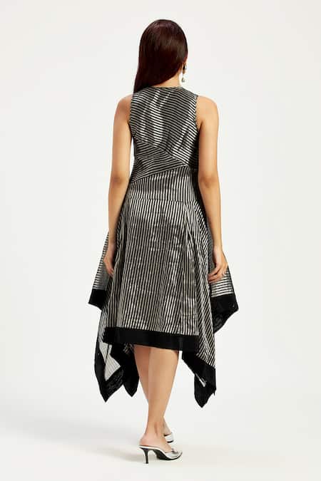 Madder Much Winona The Twirling Lines Dress 