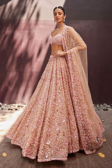 Prevasu Charis Embroidered Bridal Lehenga Set 