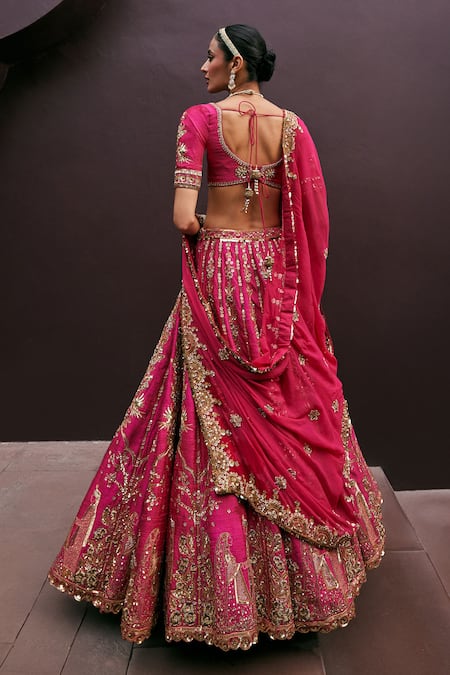 Prevasu Forever After Embroidered Bridal Lehenga Set 