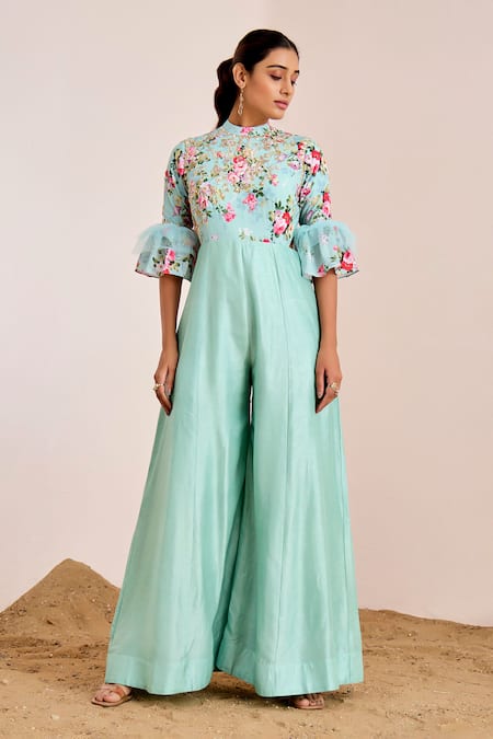 Suruchi Parakh Floral Garden Print Jumpsuit 